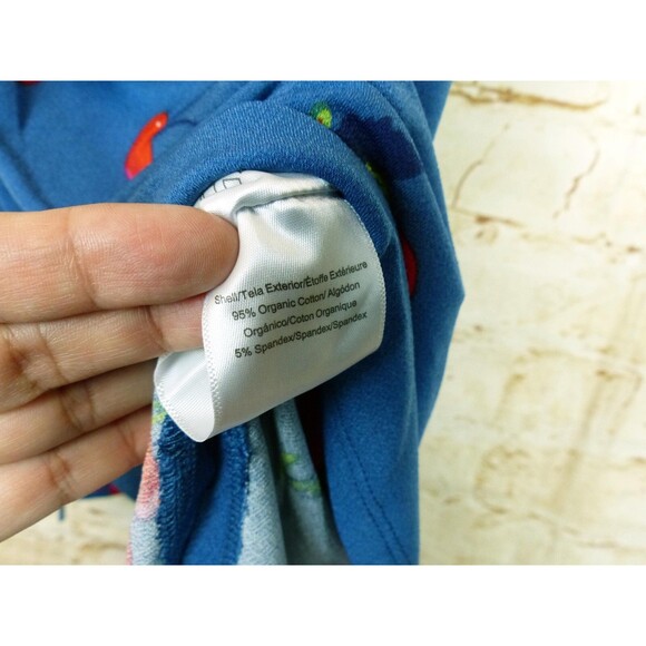 Modcloth Tank Top Womens XS Blue Cherry Bomb Print Coquette 90s Kidcore Retro - Picture 15 of 15